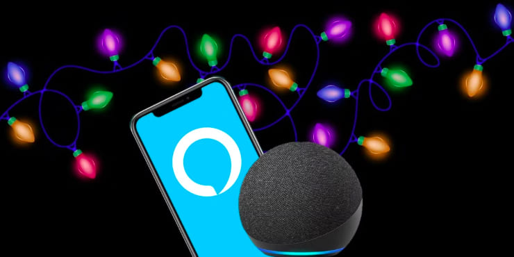 Natal com a Alexa