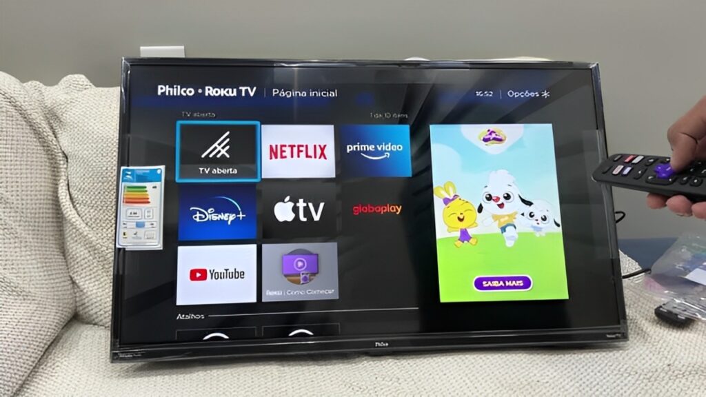 Smart TV Philco 32” LED Roku