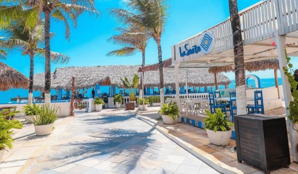 hotel pé na areia em joão pessoa 
